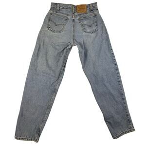 Vintage Levis 560 Light Blue Denim Faded Jeans 90s Orange Tab Fits like 32x28